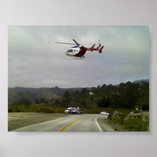 EMS Helikopter Poster (Vorne)