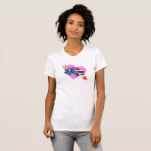 Ems-Herz von Sorgfalt T-Shirt (Vorne ganz)