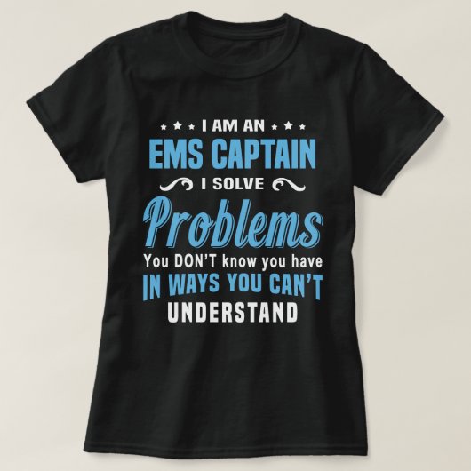 EMS-Kapitän T-Shirt (Design vorne)