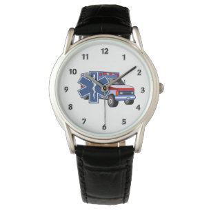 Ems-Krankenwagen Armbanduhr