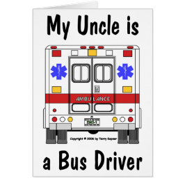 EMS-Krankenwagen, Bustreiber Onkel-, Karte