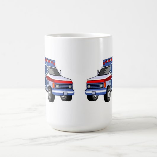 Ems-Krankenwagen Kaffeetasse (Mittel)