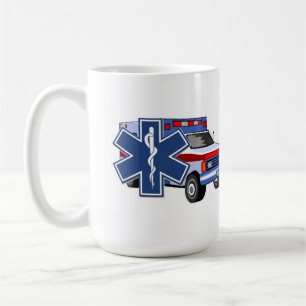Ems-Krankenwagen Kaffeetasse