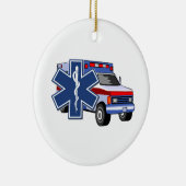 Ems-Krankenwagen Keramikornament (Rechts)