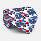 Ems-Krankenwagen-Krawatte Krawatte (Gerollt)