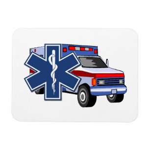 Ems-Krankenwagen Magnet