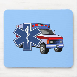 Ems-Krankenwagen Mousepad