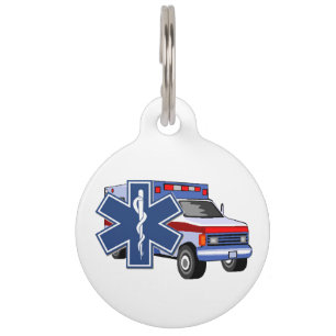 Ems-Krankenwagen Tiermarke
