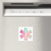 EMS-Logo - "Cotton Candy" Magnet (In Situ (Geschirrspüler))