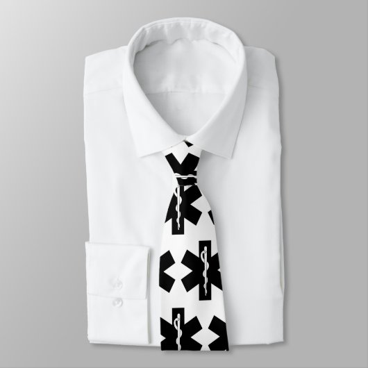 EMS-Logo für Notfälle Krawatte (Gebunden)