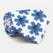 EMS-Logo Krawatte (Gerollt)