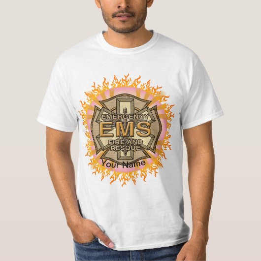 EMS Malteser Kreuz T-Shirt (Vorderseite)