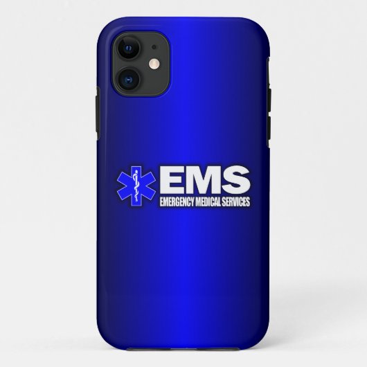 EMS - Medizinische Notfalldienste Case-Mate iPhone Hülle (Rückseite)