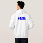 EMS - Medizinische Notfalldienste Hoodie (Schwarz voll)