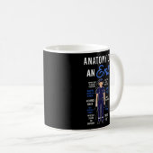 EMS-Notfallanatomie eines EMT Kaffeetasse (VorderseiteRechts)
