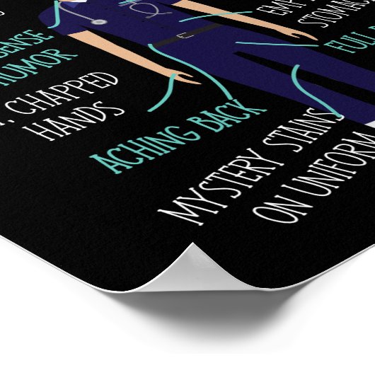 EMS-Notfallanatomie eines EMT Poster (Ecke)