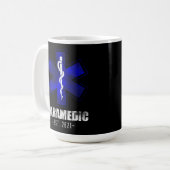 EMS Notfallparamedic Est. 2021 Student Kaffeetasse (Vorderseite Links)