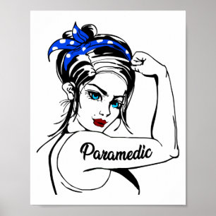 EMS-Notfallparamedium Rosie The Riveter Poster