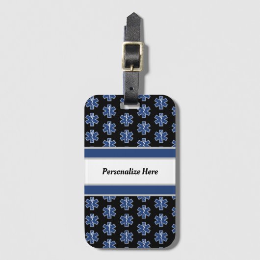 EMS-Notrufzeichen     Gepäckanhänger (Vorderseite Vertikal)