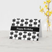 EMS-Notrufzeichen Karte (Gelbe Blume)