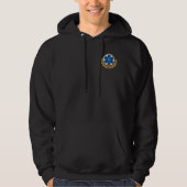 EMS oder EMT Zurück - Siehe beide Seiten Hoodie (Vorderseite)