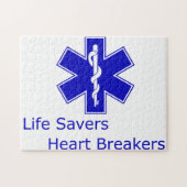 EMS Paramedic EMT Fire Creative Puzzle (Horizontal)