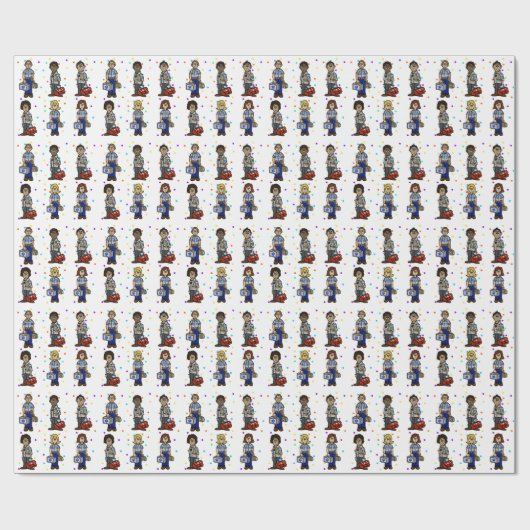 EMS Paramedics Geschenkwrap Geschenkpapier (Flach)