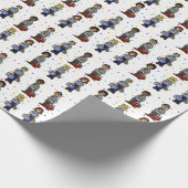 EMS Paramedics Geschenkwrap Geschenkpapier (Ecke)