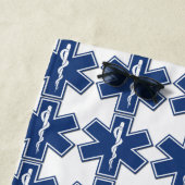 Ems-Sanitäter und EMT aktives Rettungs-Logo Strandtuch (Beispiel)
