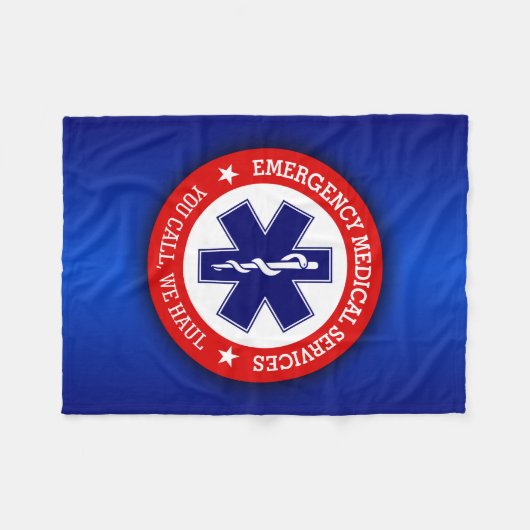 EMS (Sie rufen an, wir Haul) Fleecedecke (Vorderseite (Horizontal))