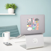 EMS-Spaß, Paramedic-Jokes-Sticker-Pack Aufkleber (Laptop auf Schreibtisch)