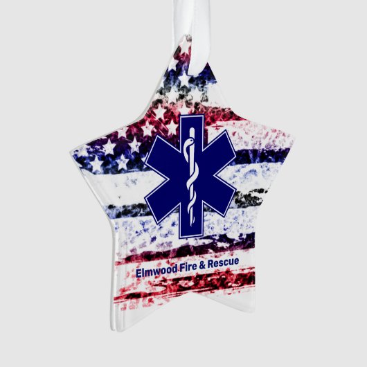 EMS Star Life Logo Ornament (Vorderseite)