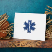 EMS Star of Life Fotoplatte (Seite)