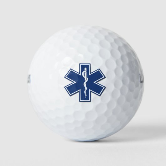 EMS Star of Life Golfball (Vorderseite)