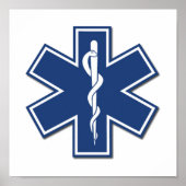 EMS Star of Life Poster (Vorne)