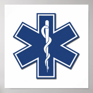 EMS Star of Life Poster