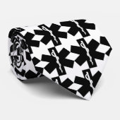 Ems-Stern der Leben-Thema-Krawatte Krawatte (Gerollt)