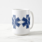 Ems-Stern des Lebens Kaffeetasse (VorderseiteRechts)