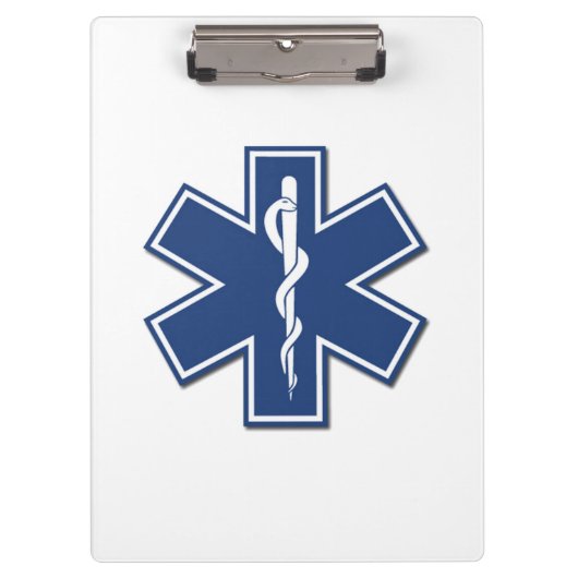 Ems-Stern des Lebens Klemmbrett (Vorderseite)