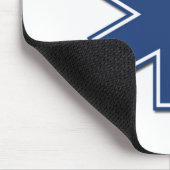 Ems-Stern des Lebens Mousepad (Ecke)