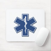 Ems-Stern des Lebens Mousepad (Mit Mouse)