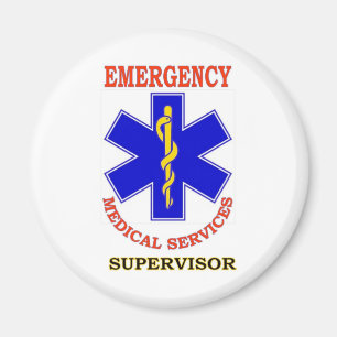EMS SUPERVISOR MAGNET