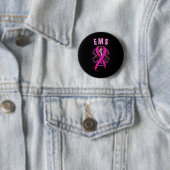 EMS-Symbol für ein Kur-Brustkrebs-Bewusstsein rosa Button (Beispiel)