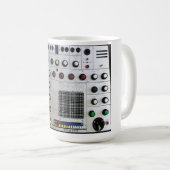 EMS Synthi ein synthesizer Kaffeetasse (VorderseiteRechts)