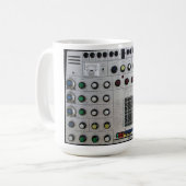 EMS Synthi ein synthesizer Kaffeetasse (Vorderseite Links)