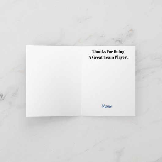 EMS-Team Danke, Karte (Innenseite)