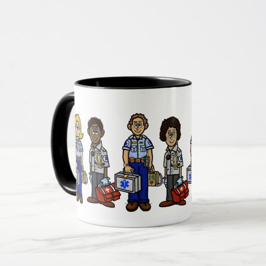 EMS-Team-Tasse Tasse (Vorderseite Links)