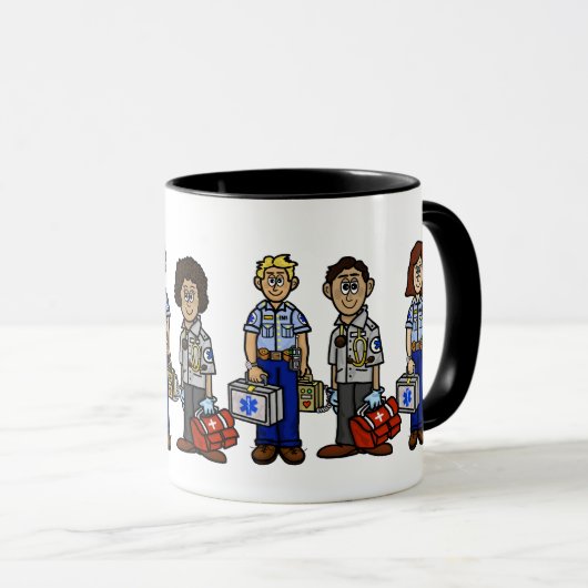 EMS-Team-Tasse Tasse (VorderseiteRechts)