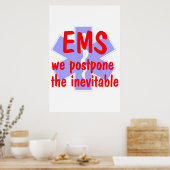 EMS-We Postpone das unvermeidliche (Star-Poster) P Poster (Küche)