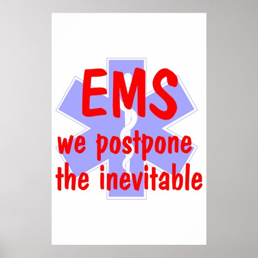 EMS-We Postpone das unvermeidliche (Star-Poster) P Poster (Vorne)